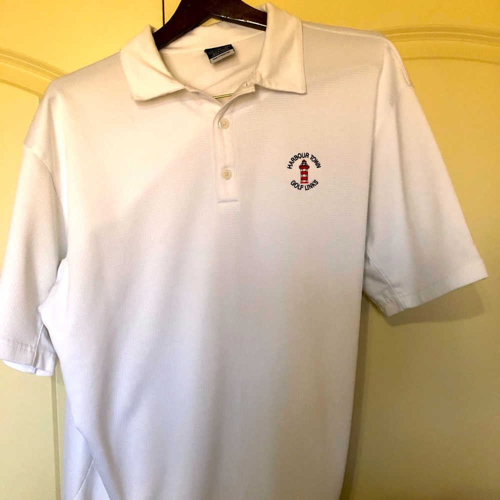 Nike Men’s XL HHI Harbour Town Golf Polo White